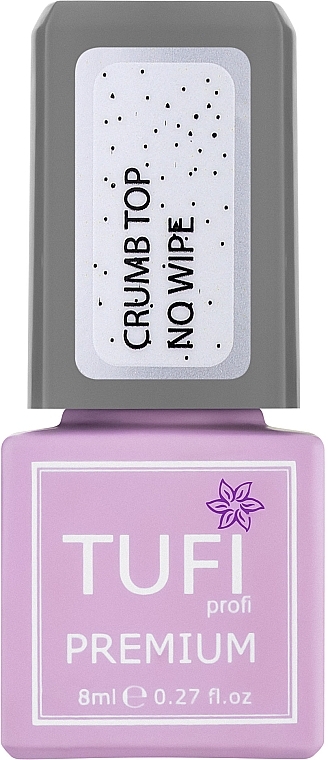 No Wipe Crumb Top Coat - Tufi Profi Premium Crumb Top No Wipe — photo N1