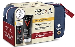 Fragrances, Perfumes, Cosmetics Set - Vichy Homme (sh/gel/200ml + cr/50ml + bag)