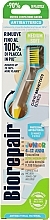 Fragrances, Perfumes, Cosmetics Medium Kids Toothbrush "Perfect Cleansing", white & yellow - Biorepair Curve Oral Care Pro