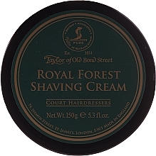 Fragrances, Perfumes, Cosmetics Shaving Cream - Taylor of Old Bond Street Royal Forest