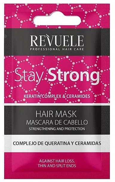 Anti-Hair Loss Mask - Revuele Anti-hair Loss And split Ends Hair Mask Stay Strong — photo N1