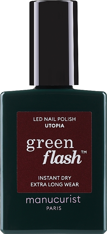 Nail Polish - Manucurist Green Flash Led Nail Polish — photo N2
