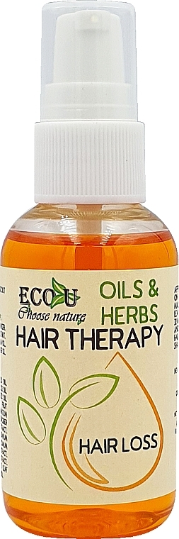 Anti Hair Loss Treatment - Eco U Hair Therapy Oils & Herbs Hair Loss — photo N1