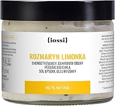 Fragrances, Perfumes, Cosmetics Sugar Body Peeling "Rosemary and Lime" - Iossi Body Scrub