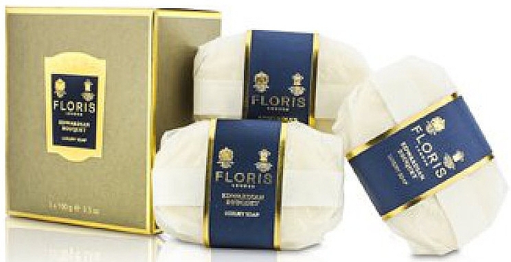 Floris London Edwardian Bouquet - Set (soap/3pcs) — photo N1