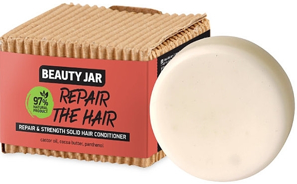 Solid Conditioner - Beauty Jar Repair The Hair Solid Hair Conditioner — photo N5