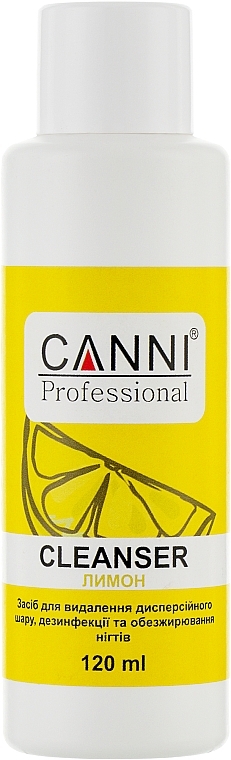 Nail Degreaser - Canni Gel Nail Prep Lemon — photo N1