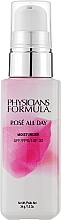 Moisturizing Face Cream - Physicians Formula Rose All Day Moisturizer SPF 30 — photo N1