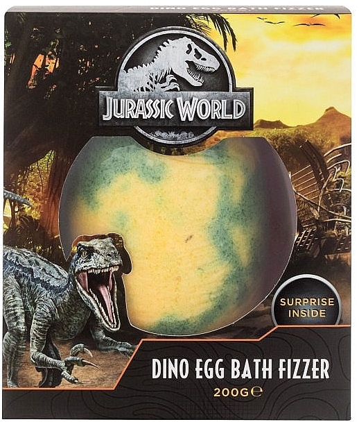 Dino Egg Bubble Bath Fizzer - Corsair Universal Jurassic World Dino Egg Bath Fizzer — photo N1