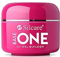 Fragrances, Perfumes, Cosmetics Builder Gel - Silcare Base One Cover Medium