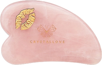 Set - Crystallove Sellove Rose Quartz Gua Sha Set — photo N10