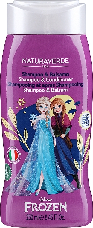 Ice Land Shampoo and Conditioner for Kids - Naturaverde Kids Frozen Shampoo & Conditioner — photo N1