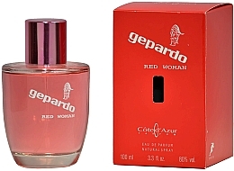 Fragrances, Perfumes, Cosmetics Cote d`Azur Gepardo Red Women - Eau de Parfum