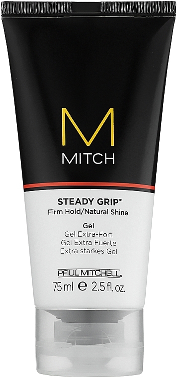 Maximum Hold & Natural Shine Gel - Paul Mitchell Mitch Steady Grip Gel — photo N1