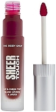 Fragrances, Perfumes, Cosmetics Lip & Cheek Tint - The Body Shop Sheer Touch Lip & Cheek Tint