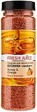 Fragrances, Perfumes, Cosmetics Bath Beads - Fresh Juice Bath Bijou Amber Honey and Orange