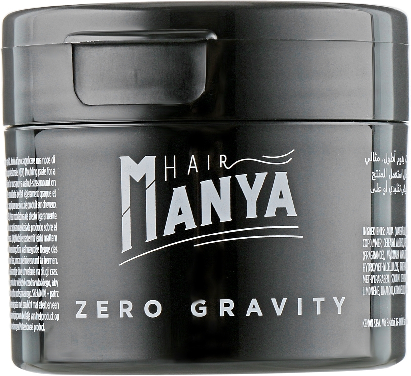 Extra Strong Hold Modeling Paste - Kemon ﻿Hair Manya Zero Gravity Ultra Fixing Cream — photo N2