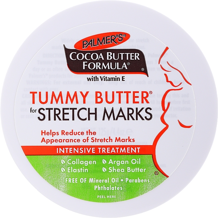 Intesive Anti Stretch Marks Butter - Palmer's Cocoa Butter Formula Tummy Butter for Stretch Marks — photo N2