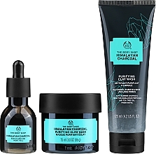 Set - The Body Shop Pamper & Purify Himalayan Charcoal Skincare Gift Christmas Gift Set — photo N10