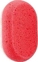 Fragrances, Perfumes, Cosmetics Massage Body Sponge 'Owal Relax', red - Sanel Owal Relax