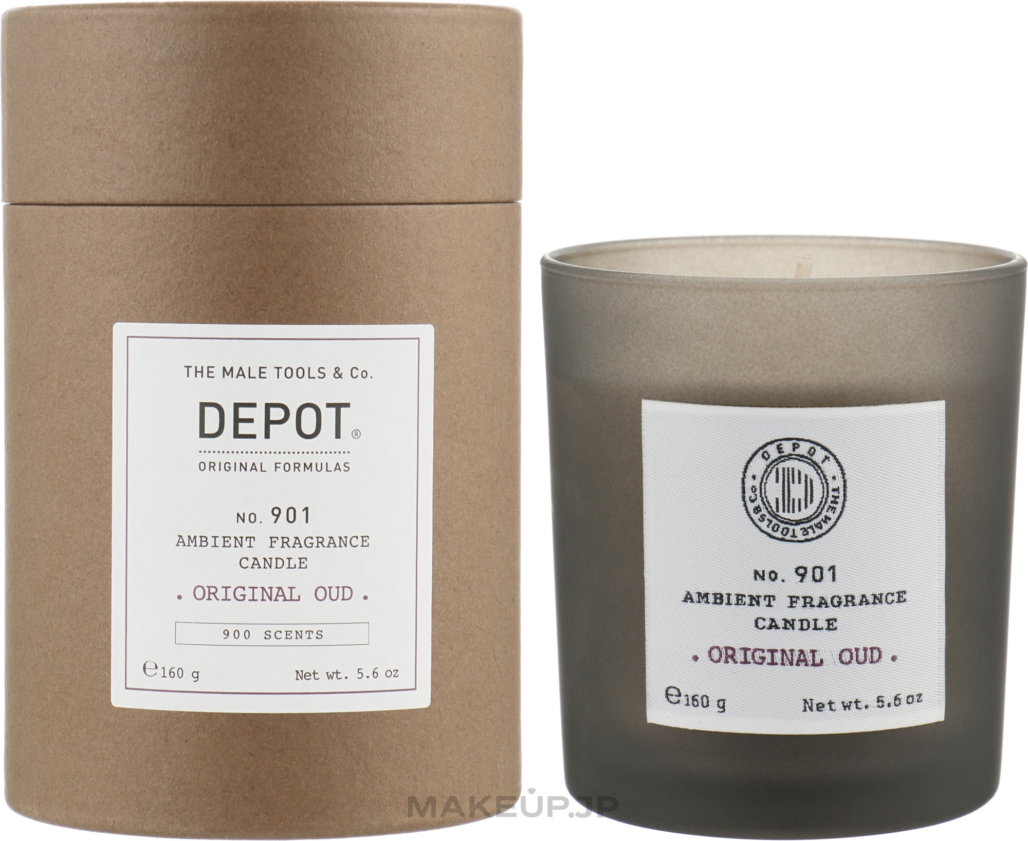 Scented Candle 'Original Oud' - Depot 901 Ambient Fragrance Candle Original Oud — photo 160 g