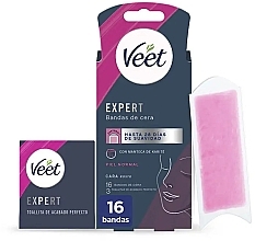 Fragrances, Perfumes, Cosmetics Face Depilation Wax Strips for Normal Skin - Veet Expert