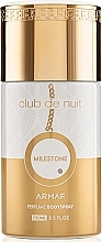 Fragrances, Perfumes, Cosmetics Armaf Club De Nuit Milestone - Perfumed Deodorant Spray