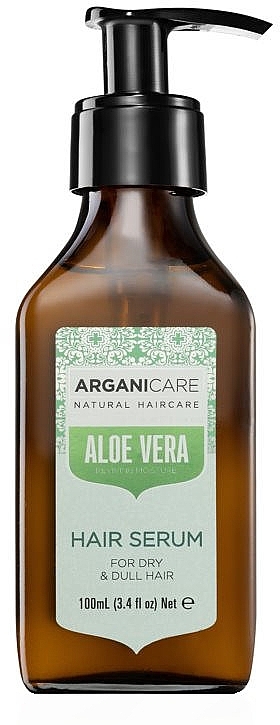 Aloe Vera Serum - Arganicare Aloe Vera Hair Serum — photo N2