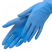 Fragrances, Perfumes, Cosmetics Powder-Free Nitrile gloves, Size L, Blue - Matopat Ambulex Nitryl 