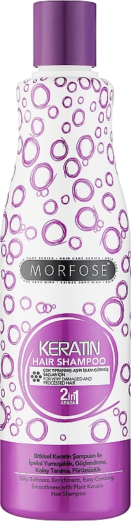 Hair Shampoo - Morfose Buble Keratin Hair Shampoo — photo N2