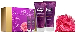 Fragrances, Perfumes, Cosmetics Set - Fenjal Touch Of Purple (sh/gel/200ml + b/milk/200ml + acc)