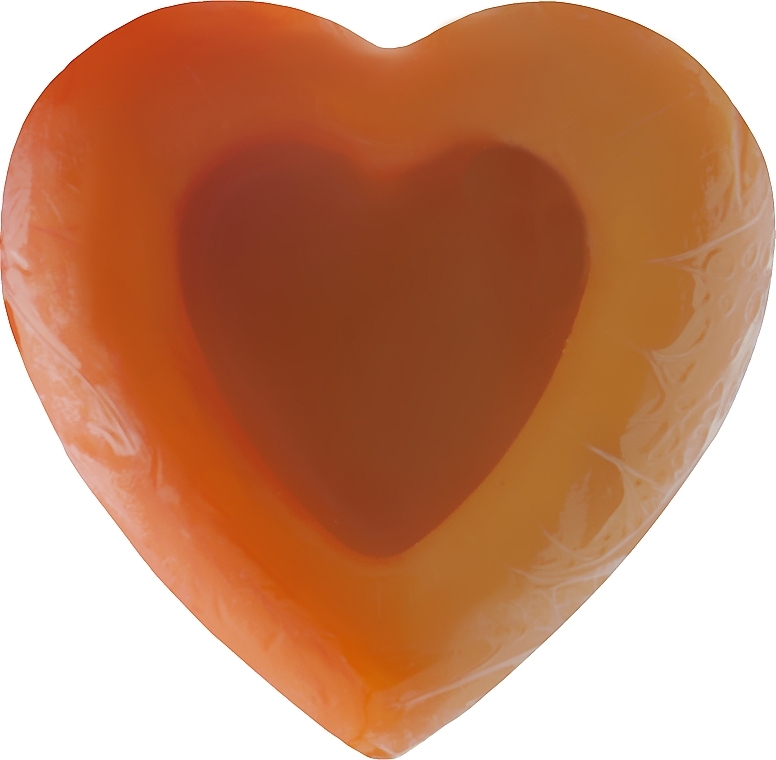 Large Heart Soap, peach - Soap Stories — photo N8