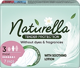 Sanitary Pads, 7pcs - Naturella Ultra White Duo Maxi — photo N24