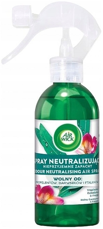 Aromatic Air Freshener Spray - Air Wick Odour Neutralising Tropical Eucalyptus & Freesia — photo N1