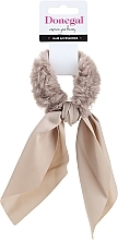 Fragrances, Perfumes, Cosmetics Scarf Scrunchie, FA-5621, beige, fluffy - Donegal