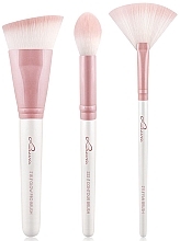Makeup Brush Set, 3 pcs - Luvia Highlight & Contour Brush Set — photo N3