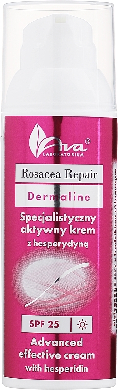 Day Cream for Face - Ava Laboratorium Rosacea Repair Cream SPF25 — photo N1