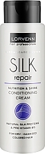 Cream Conditioner for Dry, Damaged & Colored Hair - Lorvenn Chromacare System Silk Repair Conditioner — photo N8