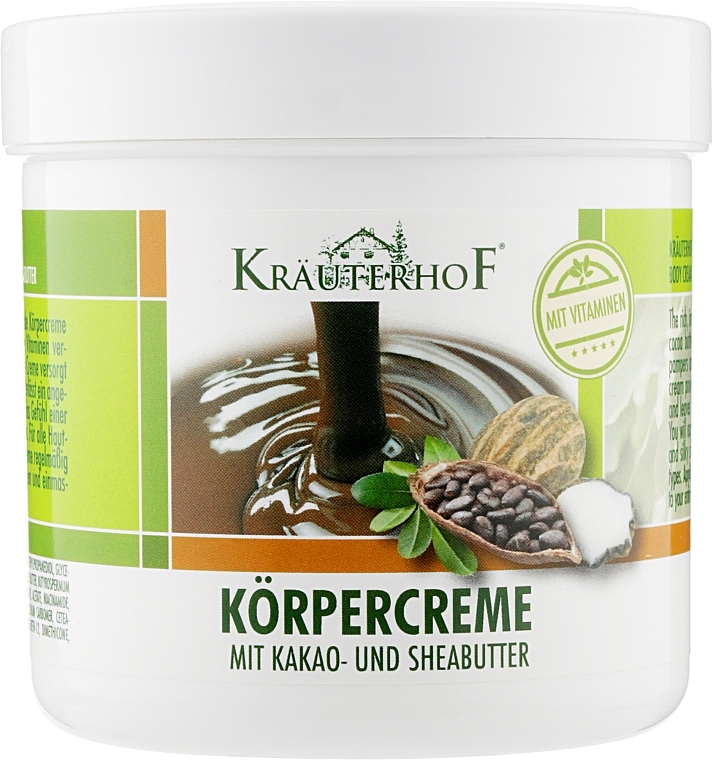 Body Cream with Shea Butter & Coconut Oil - Krauterhof Body Cream — photo N6