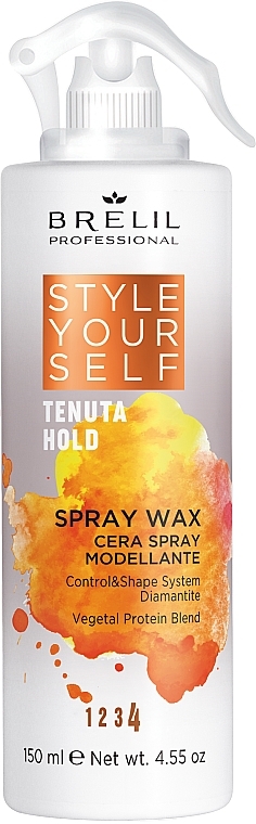 Hair Wax Spray - Brelil Style Yourself Hold Spray Wax — photo N1