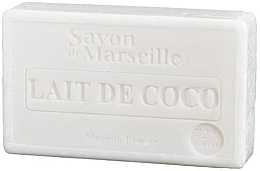 Fragrances, Perfumes, Cosmetics Natural Soap "Coconut Milk" - Le Chatelard 1802 Soap Coconut Milk