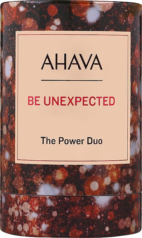 Set - Ahava Be Unexpected Holiday 2023 The Power Duo Set (h/cr/40ml + b/lot/40ml) — photo N1