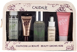 Fragrances, Perfumes, Cosmetics Set - Caudalie French Beauty Set (mic/wat/30ml + ser/15ml + elix/30ml + sorb/15ml + eye/cr/5ml)