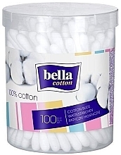 Fragrances, Perfumes, Cosmetics Cotton Buds - Bella (round can)