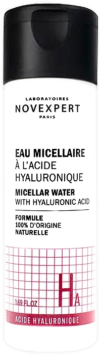 Micellar Water - Novexpert Hyaluronic Acid Micellar Water (mini size) — photo N18