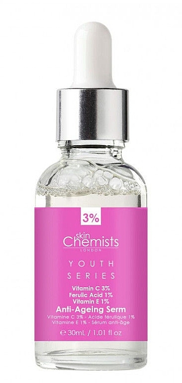 Anti-Aging Face Serum - Skin Chemists Youth Series Anti-Ageing Serum — photo N1