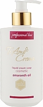 Liquid Hand Cream-Soap 'Cosmetic with Argan Oil' - Soap traditions Ti Amo Crema — photo N4