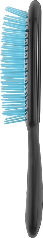 Hair Brush, black and blue - Janeke Superbrush — photo N2