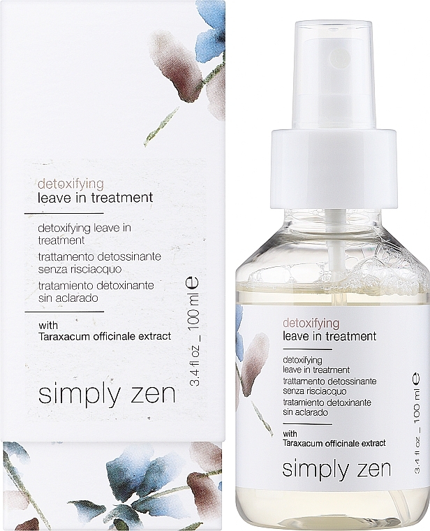 Leave-In Hair Serum - Z. One Concept Simply Zen Detoxifying Leave In Treatment — photo N15