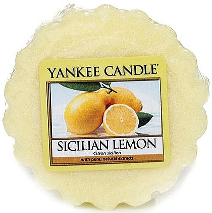 Scented Wax - Yankee Candle Sicilian Lemon Wax Melts — photo N8